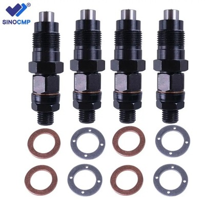 4PCS/LOT NUEVO DIESEL FUEL INJECTORS 16600-63G21 PARA NISSAN NAVARA QD3~40547  