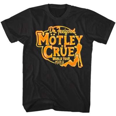 Motley Crue Dr Feelgood World Tour 1989 T Shirt