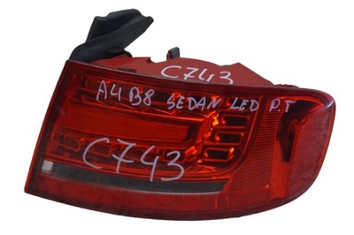 Audi a4 b8 led лампа правая задняя sedan фото №1