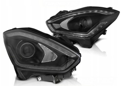 Ліхтарі  suzuki swift 6 vi 17- трубка  чорний  led dts фото №1