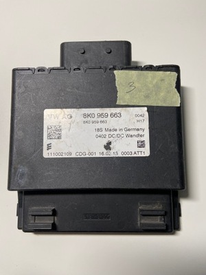 Audi a5 8t блок управления напряжения 8k0959663 фото №1