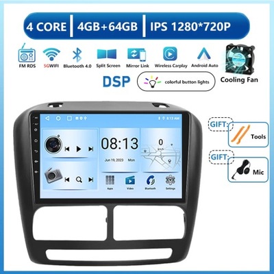 NAWIGATOR GPS ANDROID 13 PARA FIAT DOBLO 2010-2015/OPEL COMBO 2011-2018  