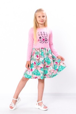 Sukienka (dziewczynki), wiosenny, 6117-002-33