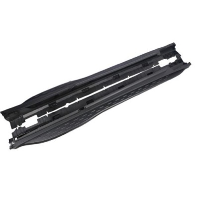 Пороги боковой mercedes glc x254 c254 22- black фото №1