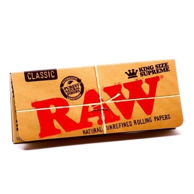 RAW Classic SUPREME King Size bibułki bez zagięcia