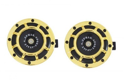 Клаксон blasttone 335/400hz gold фото №1