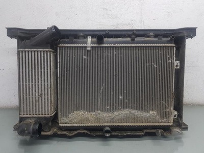 Комплект радиатор peugeot 307 2.0 hdi фото №1