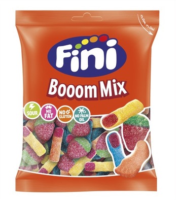 Żelki Fini Booom Mix Kwaśne Owocowe 500 g