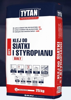 IS 21 KLEJ DO SIATKI I STYROPIANU BIAŁY 25 KG 0ml