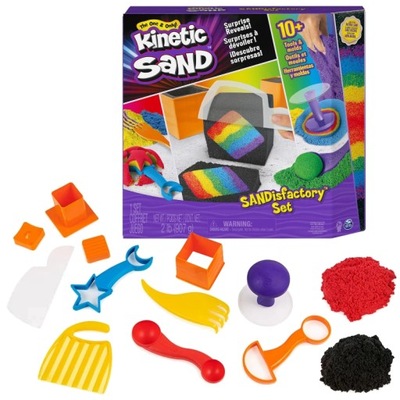 KINETIC SAND WYTWÓRNIA PIASKU SATYSFAKCJONUJĄCY PIASEK KINETYCZNY 907 G