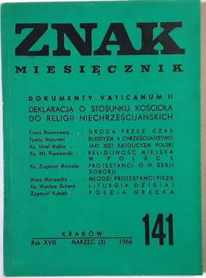 ZNAK MIESIĘCZNIK 141 1966