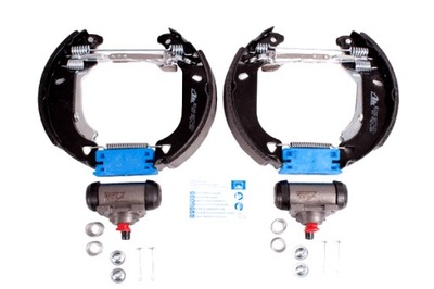 ATE KOMPLEKTAS EKSP. BŪGNINIŲ STABDŽIŲ SZCZEKI, CYLINDERKI, SPYRUOKLĖS FIAT PUNTO 