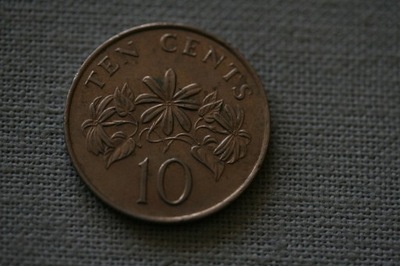 10 cents singapore 1985
