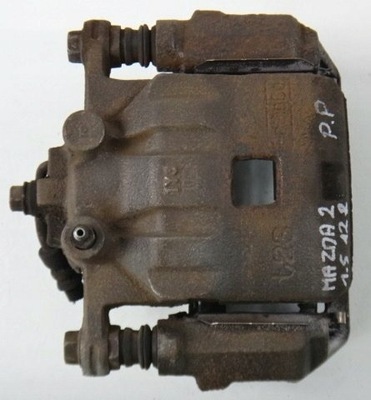 Mazda 2 ii 12 r 1.5 16v суппорт правый перед фото №1