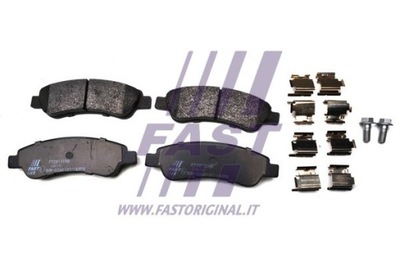 ZAPATAS HAM FIAT DUCATO 06> PARTE TRASERA SIN SENSOR  