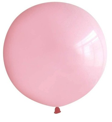 Różowy balon na Baby Shower chrzciny roczek 100cm