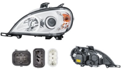 Фара левый mercedes ml klasa w163 01- ксенон фото №1