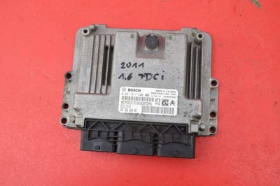 UNIDAD DE CONTROL DEL MOTOR 9666729580 PEUGEOT DE CARGA 2 II 1.6 HDI 11R  