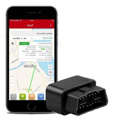 LOKALIZATOR GPS TRACKER OBD OBD2 SAMOCHÓD WWW APP BEZ OPŁAT I ABONAMENTU 4G