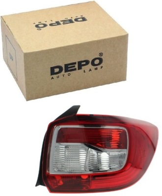 Лампа задня права комбінована dacia logan ii mcv ii 2012- фото №1