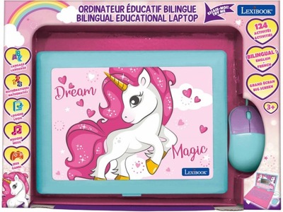 Zabawka laptop edukacyjny LEXIBOOK Unicorn