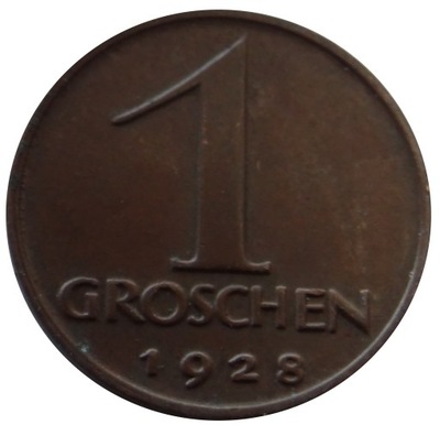 [10895] Austria 1 groschen 1928