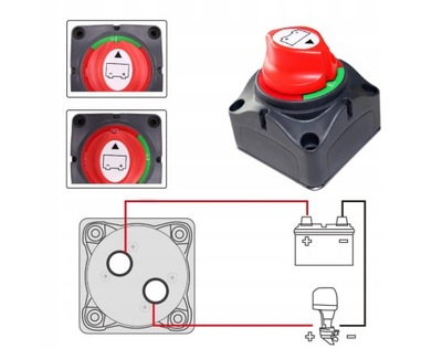 INTERRUPTOR BATERÍA ROZLACZNIK 275A 12V-48V  