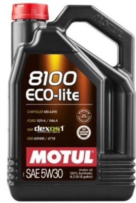 ACEITE 5W-30 8100 ECO-LITE MOTUL 5L  