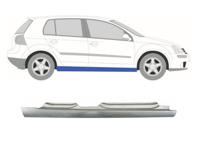 Vw golf v 2003-2009 поріг ремкомплект права 5d фото №1