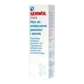 Gehwol płyn zmiękczający paznokcie i skórki, 15 ml