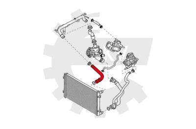 LAIDAS AUŠINTUVO AUDI A4 1.8T A6 2.0 8E0121101 