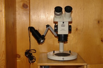 Mikroskop stereoskopowy MST131 PZO z Obiektywem 0,6x PZO f=165mm !!!