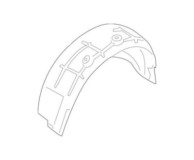 Подкрылок audi q7 4l 10- 4l0810172c правое фото №1