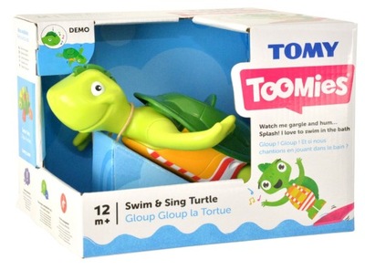 TOMY AQUA FUN żółwik nakręcany śpiewa pływa E2712
