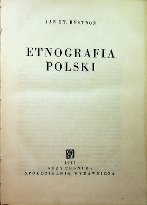 Etnografia Polski 1947 r.