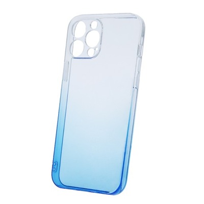 Etui Nakładka Gradient 2 mm do iPhone 15 Plus 6,7" niebieska