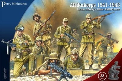 Afrikakorps 1941-1943 DAK 38 żołnierzy II WW