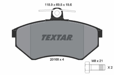 PADS BRAKE - SET Q+ 2016804  