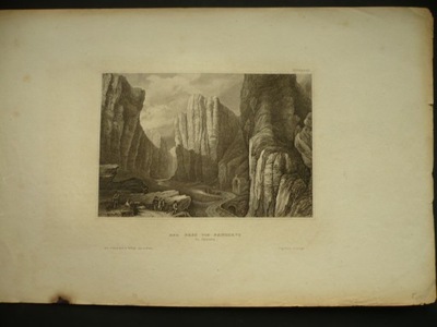 pzrełęcz Pancorvo przez Pireneje, oryg. 1829