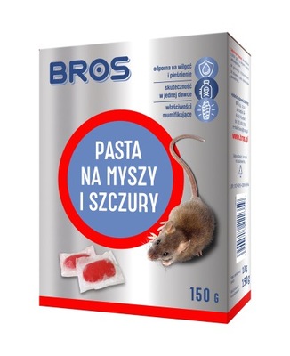 TRUTKA PASTA NA MYSZY SZCZURY GRYZONIE 150 g