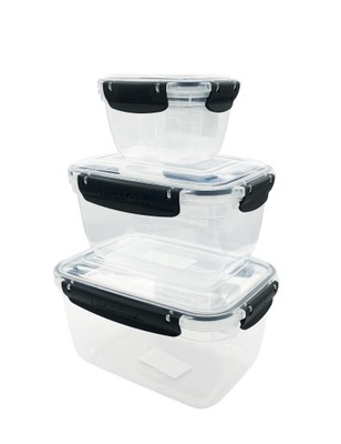 Zestaw pojemników obiadowych na żywność komplet