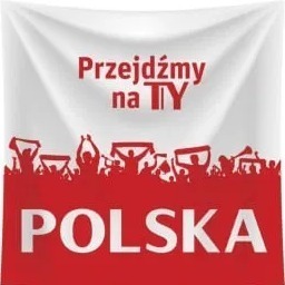 Flaga POLSKA 90 cm x 90 cm