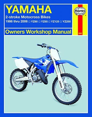 YAMAHA 2-STROKE MOTOCROSS BIKES 1986 - [KSIĄŻKA] фото