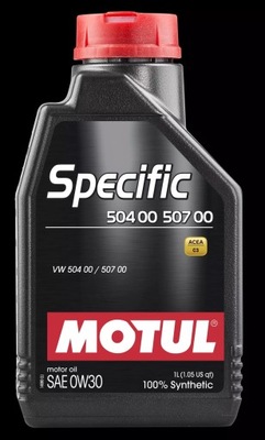 MOT107049/OLE МАСЛО MOTUL 0W-30 SPECIFIC 504/507 1L