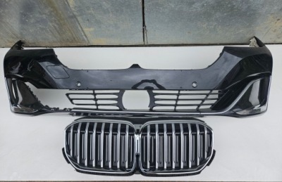 Bmw 7 g11 lift lci бампер перед передній решітка радіатора фото №1