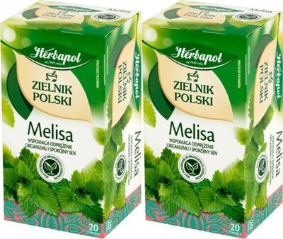 Zielnik Polski - Melisa Herbapol 40 g x2