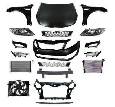 Капот kia optima tf 10- 664002t000 фото №1