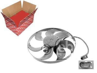 Вентилятор радиатора vw fox 1.4 5z1. 5z3 фото №1