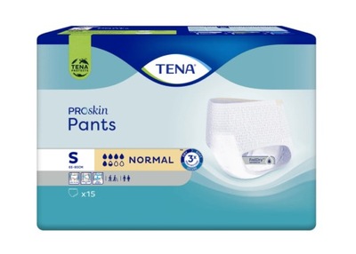 TENA PANTS ProSkin Normal Majtki chłonne rozmiar S 15 sztuk