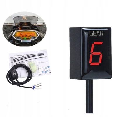 WYŚWIETLACZ BIEGÓW HONDA PLUG&PLAY (CBR CB CBF VT inne) motocyklowy NOWSZE